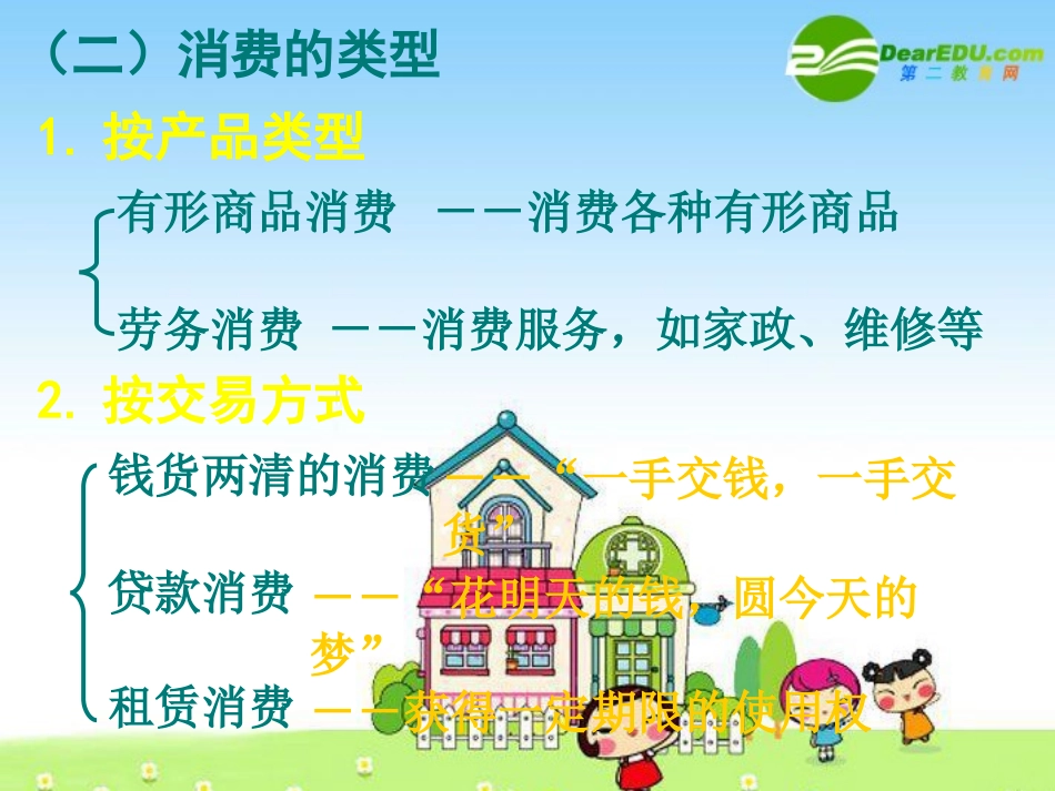 高一制作经济生活-多彩的消费-课件人教版_第3页