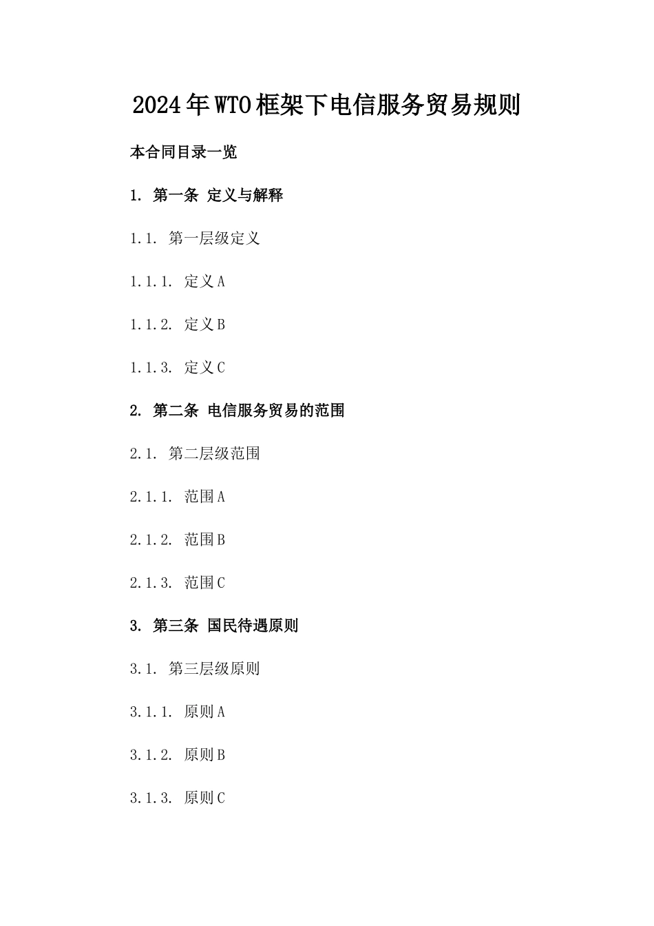 2024年WTO框架下电信服务贸易规则_第2页