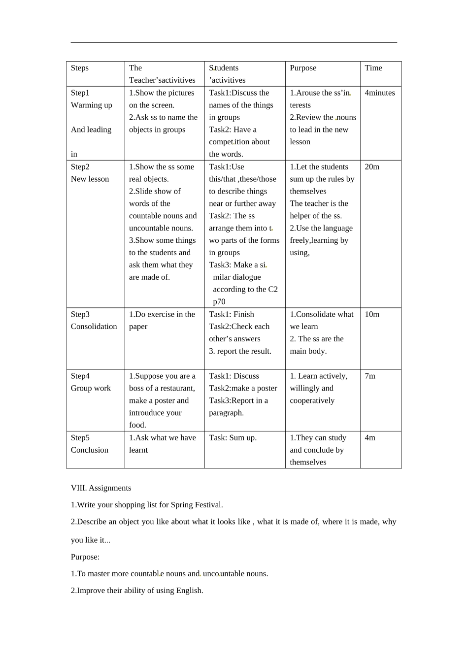 八年级英语：Chapter-5-Language教案沈阳牛津版_第3页