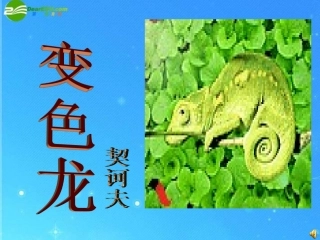 九年级语文下册-第10课《变色龙》课件-鄂教版