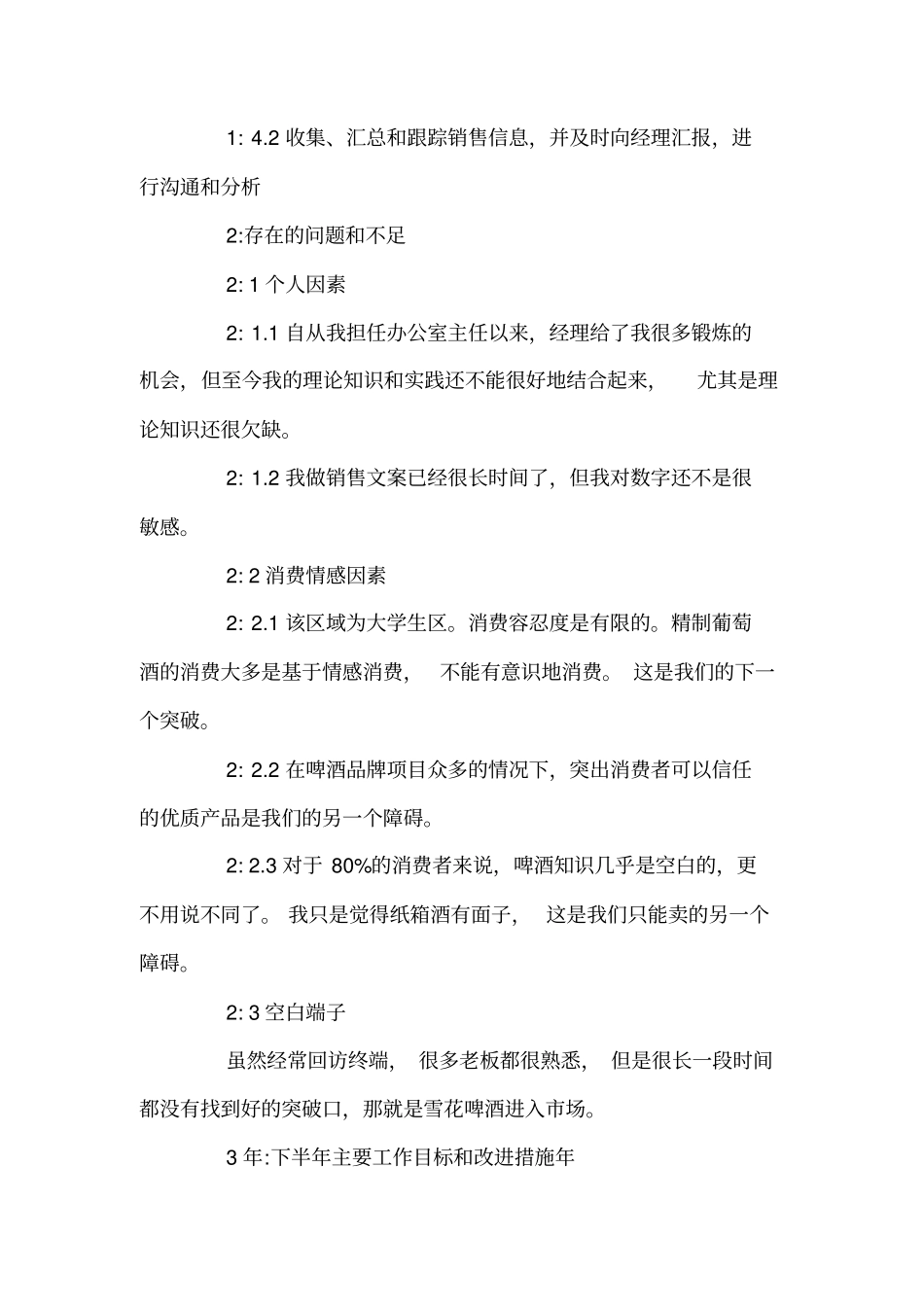 啤酒销售计划书_第3页