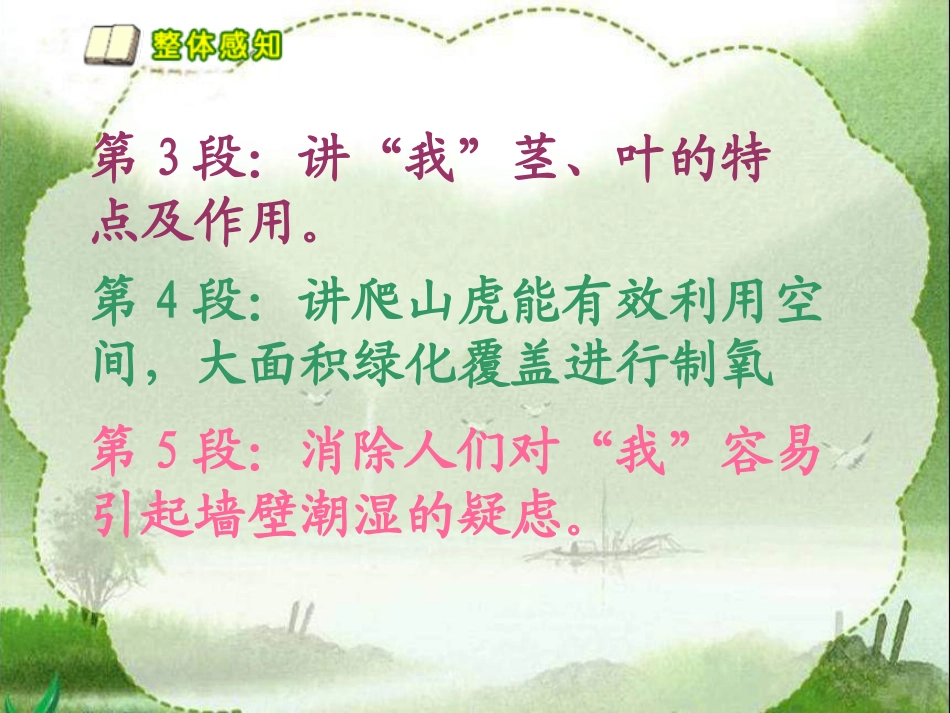 《送你一片绿荫》课文分段_第2页