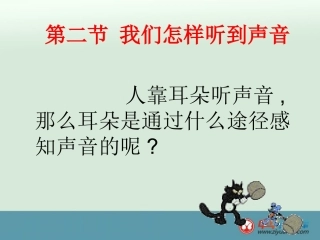 第二节我们怎样听到声音.