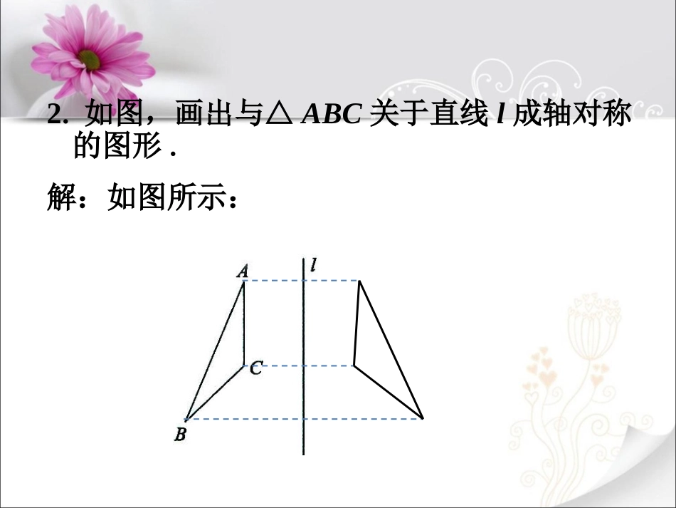 练习1-轴对称的基本性质_第2页