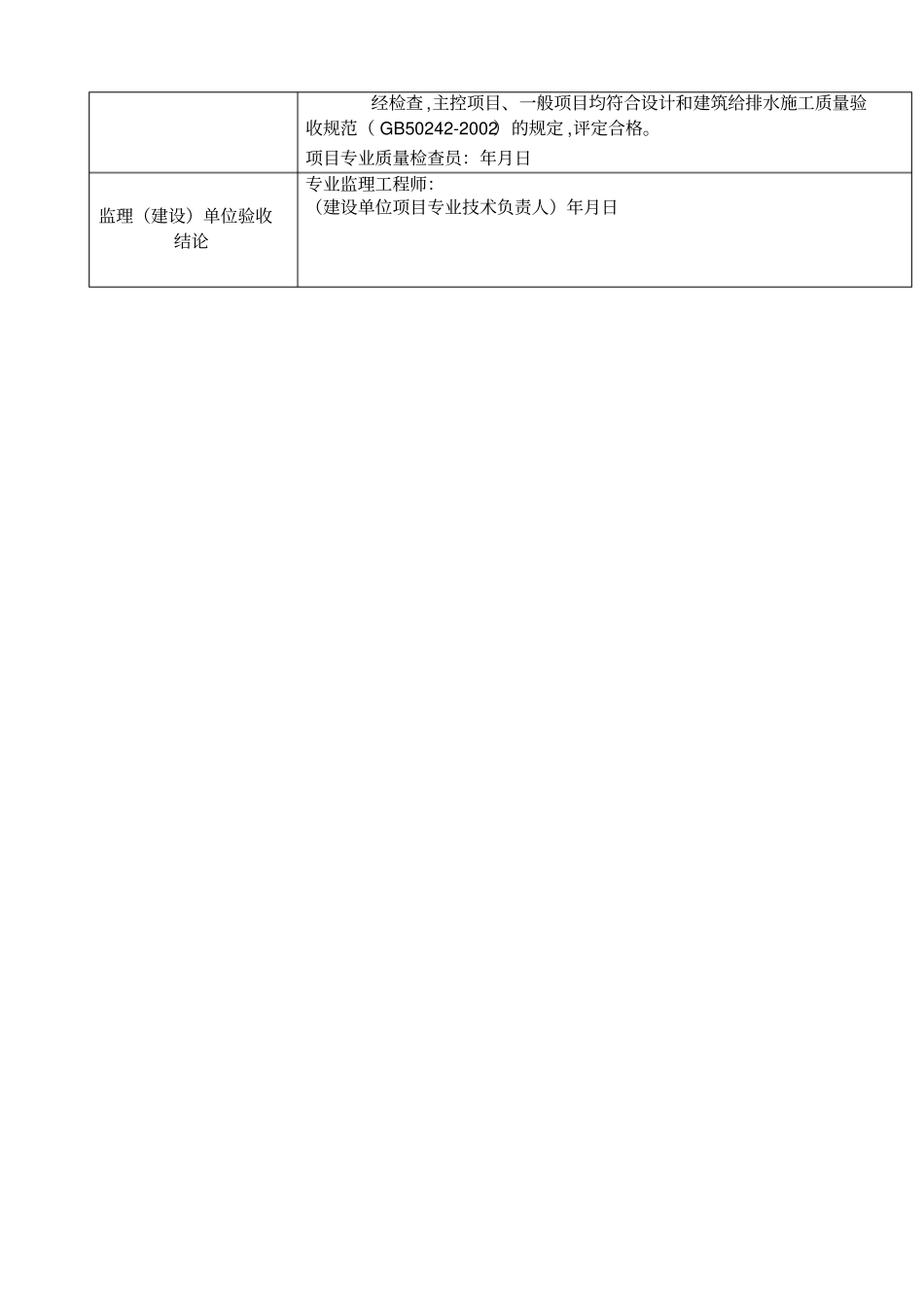 喷淋管网验收记录表_第3页