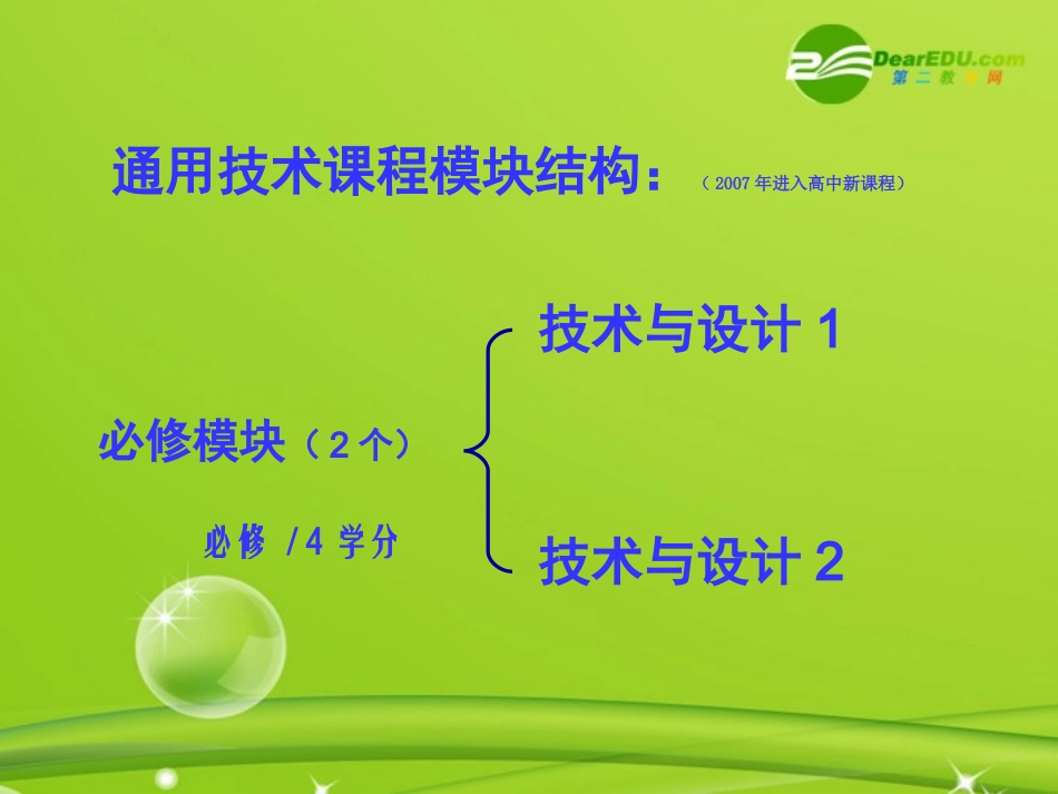 高一通用技术-课程实践与思考课件_第3页