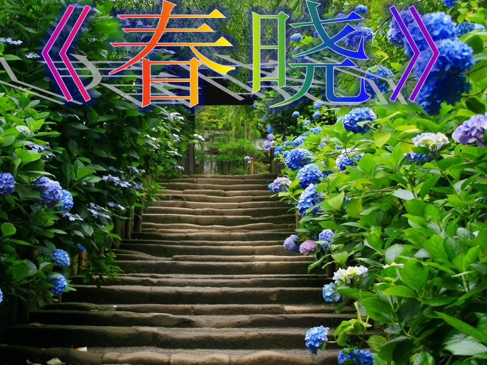 《春晓》课件_第1页