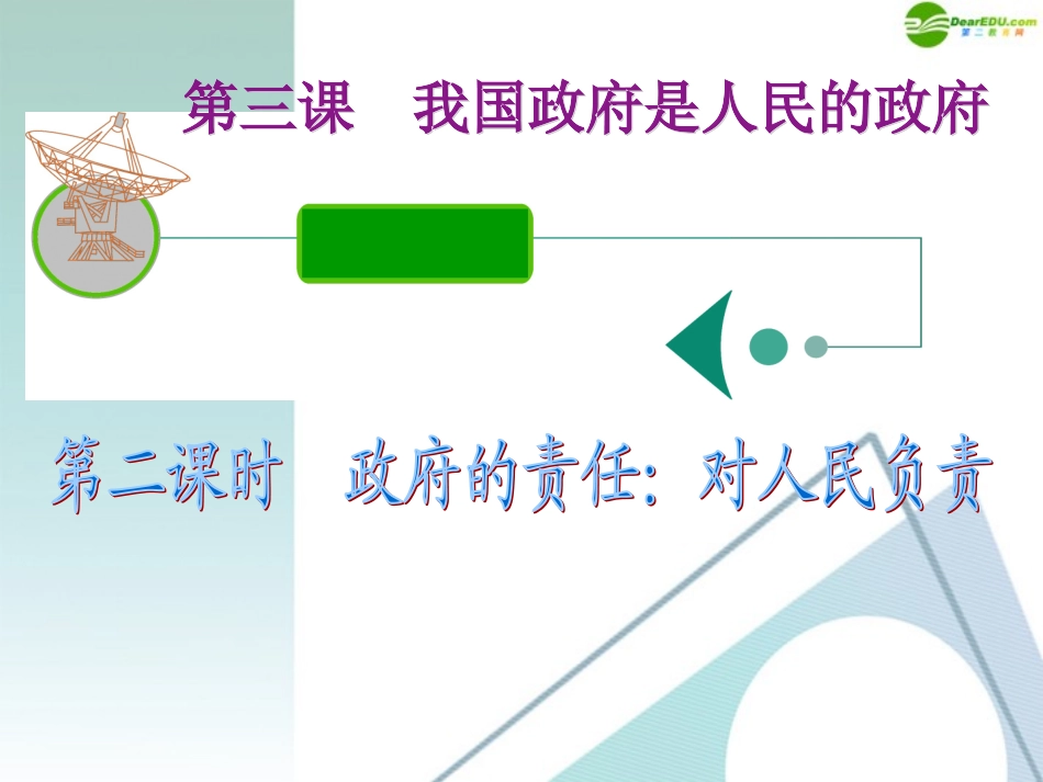 江苏省2012届高考政治复习-第二单元-第三课-第二课时-政府的责任：对人民负责课件-新人教版必修2_第2页