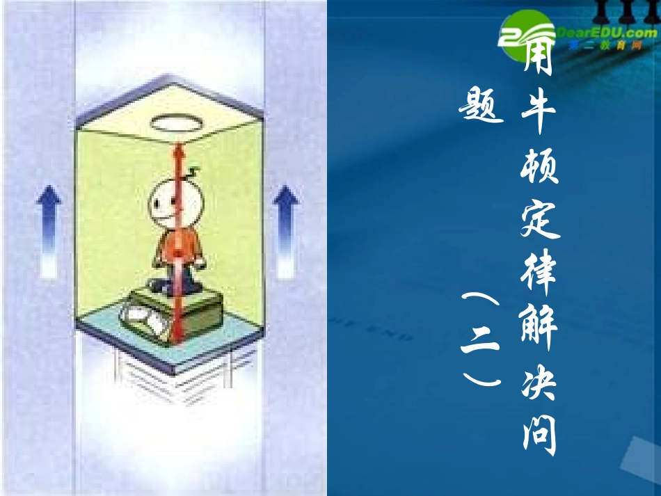 高中物理-第四章第七节《用牛顿定律解决问题-二》课件-新人教版必修1_第2页