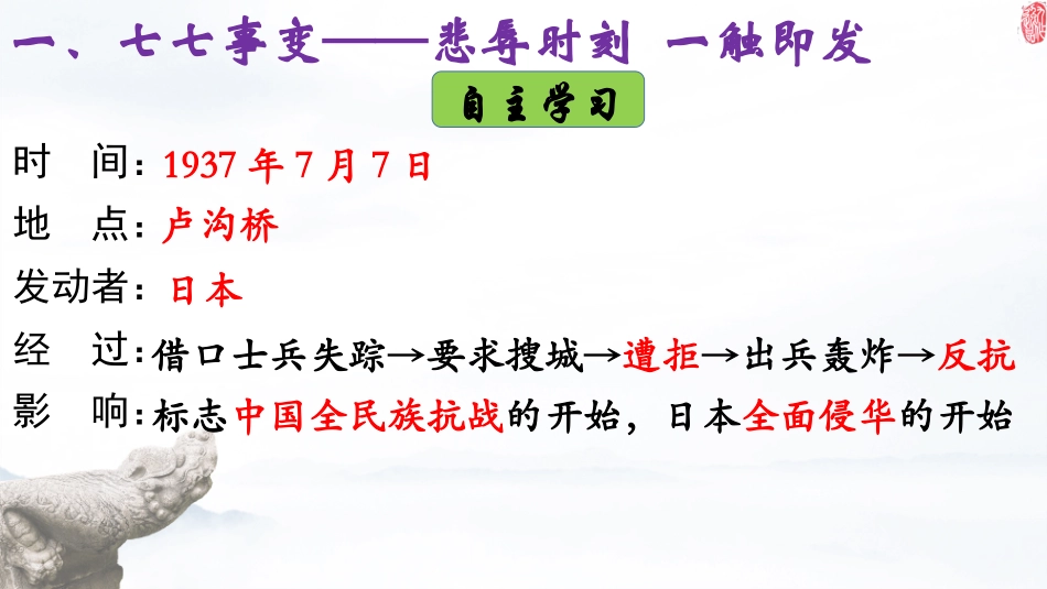 第19课七七事变与全民族抗战_第3页