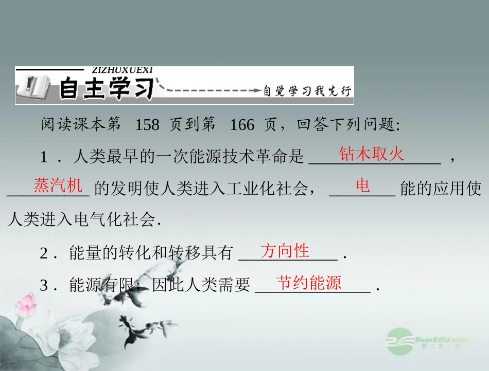 九年级物理-第十七章-能源与可持续发展-四、能源革命-五、能源与可持续发展课件-人教新课标版_第2页
