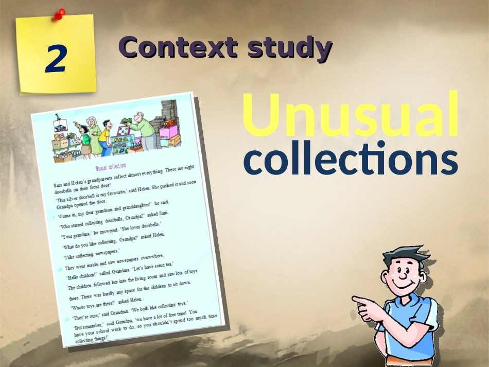 广东省深圳市宝安区上寮学校七年级英语上册《U8-Collecting-things-Period-2》课件-牛津版_第3页