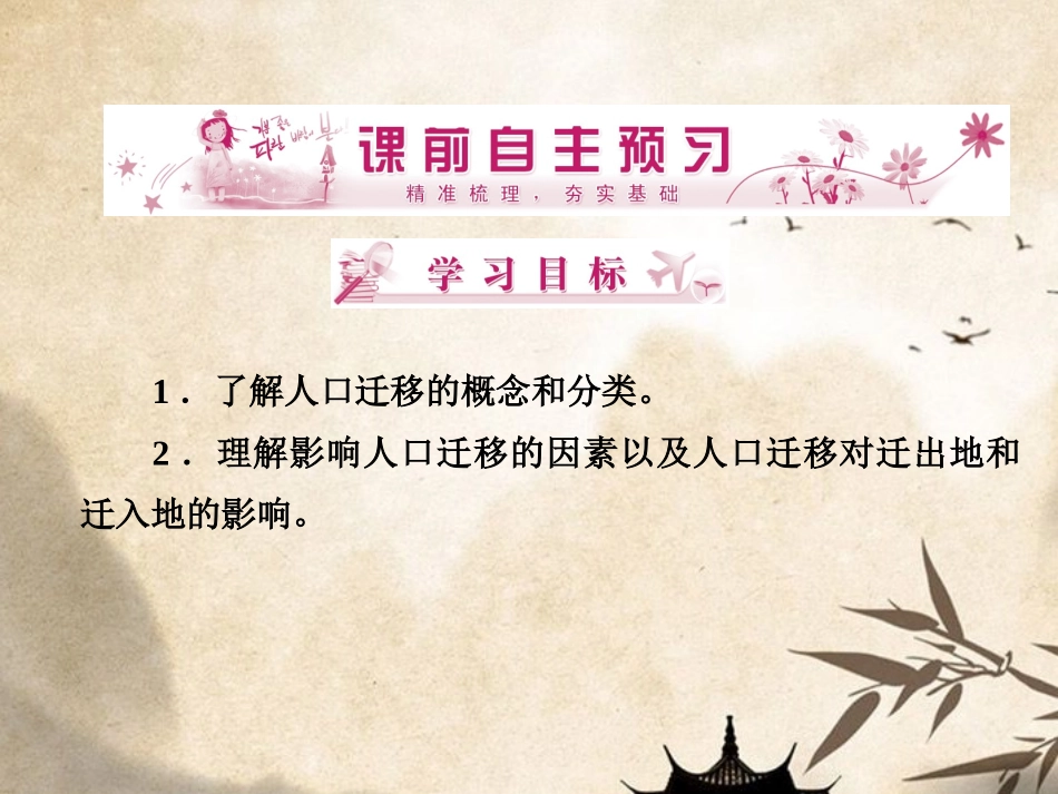 【优化指导】高中地理-1-2-人口的空间变化课件-新人教版必修2_第2页