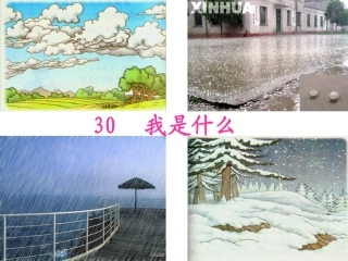 人教版二年级上册语文《我是什么》课件
