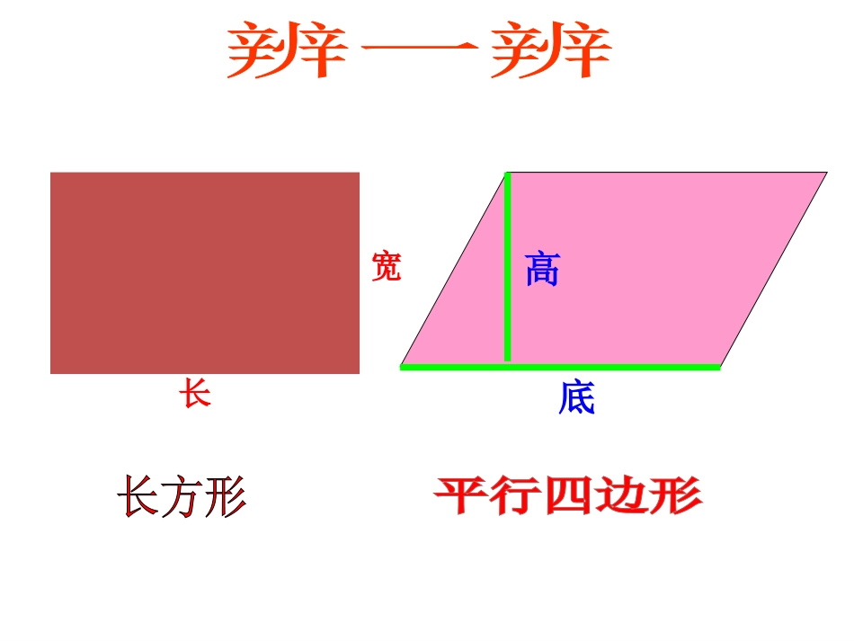 平行四边形的面积-(1)99999999_第2页