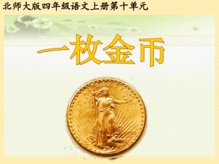 《一枚金币》ppt课件--