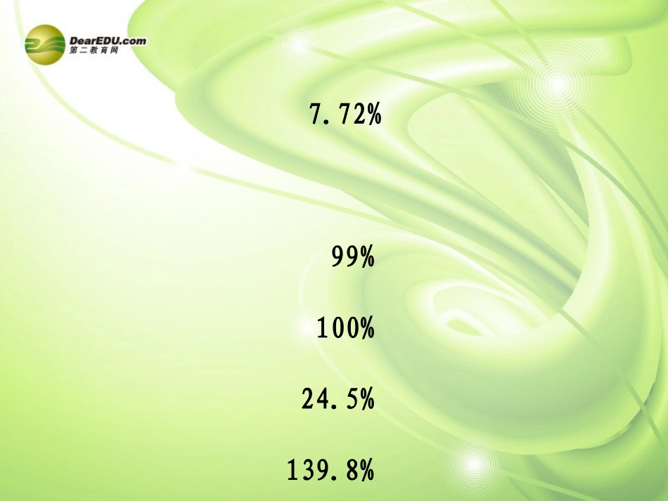 六年级数学上册《百分数的意义和读写》课件1-苏教版_第3页