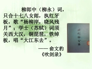 定风波(莫听穿林打叶声)