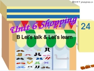 新PEP4-Unit6-B-let's-talk-