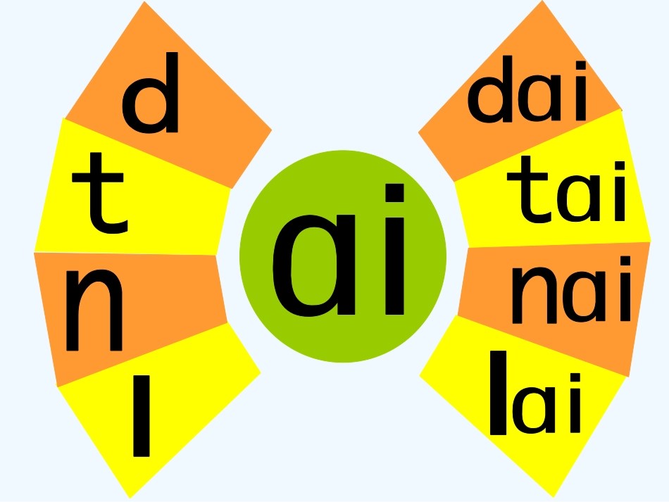 (部编)人教2011课标版一年级上册ai-ei-ui_第3页