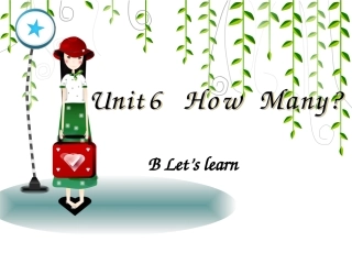 PEP小学英语三年级下-unit6-How-many课件