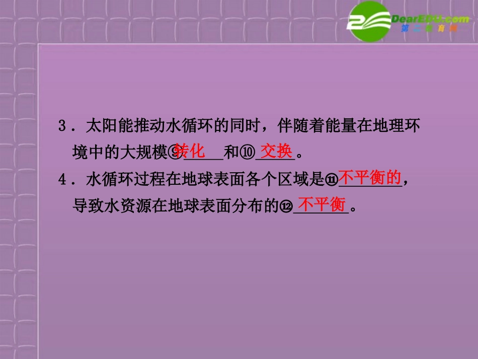 2011届高考地理-考点突破复习课件20_第2页