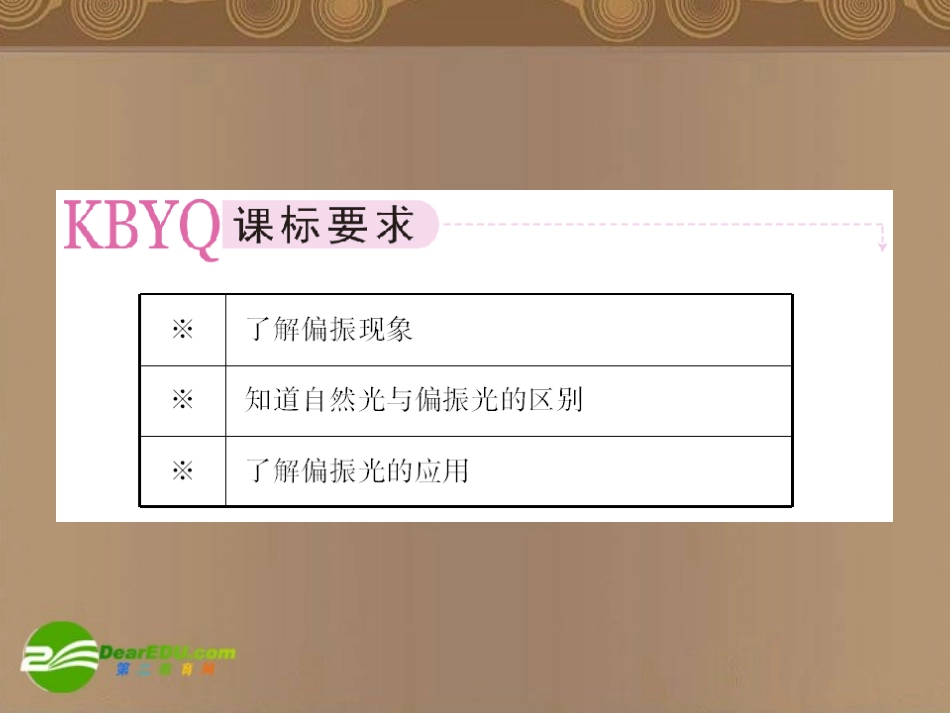 高中物理-第十三章第六节光的偏振课件-新人教版选修3-4_第2页