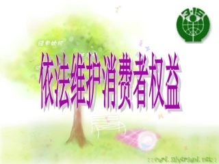 《依法维护消费者权益》课件