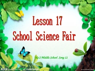 Lesson17SchoolScienceFair
