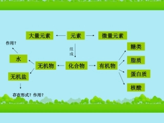 高中生物《有机化合物与生物大分子》课件2-浙科版必修1