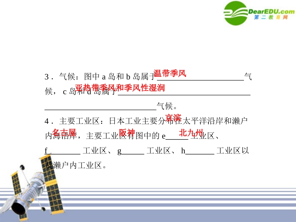 《金版》高中地理-区域地理第一章第四讲六个国家课件-湘教版_第2页