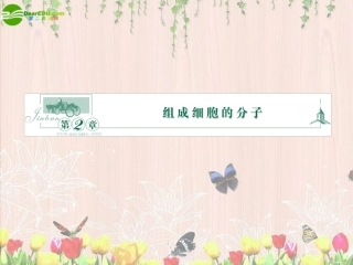 《金版》2011高三生物总复习-第二章-1、5节组机成细胞的分子课件-苏教版