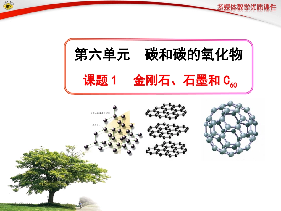 课题1-金刚石、石墨和C60_第1页