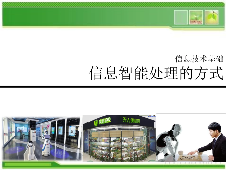 4.2.2信息智能处理的方式-(2)_第1页