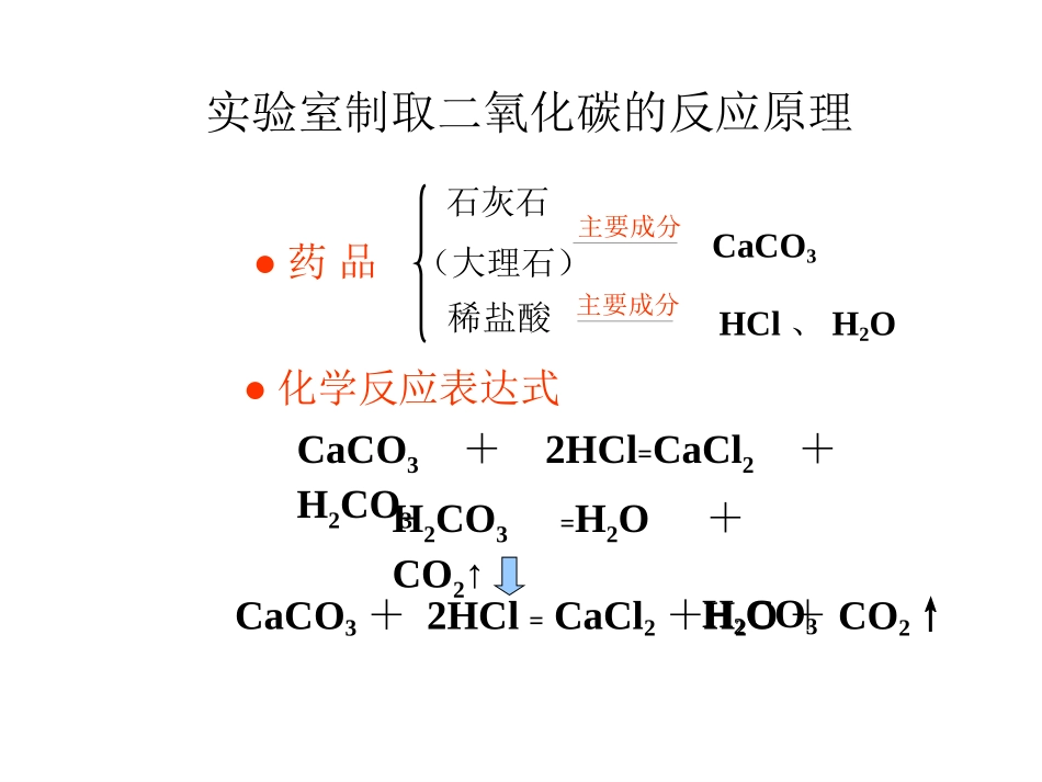 课题2二氧化碳制取的研究._第3页