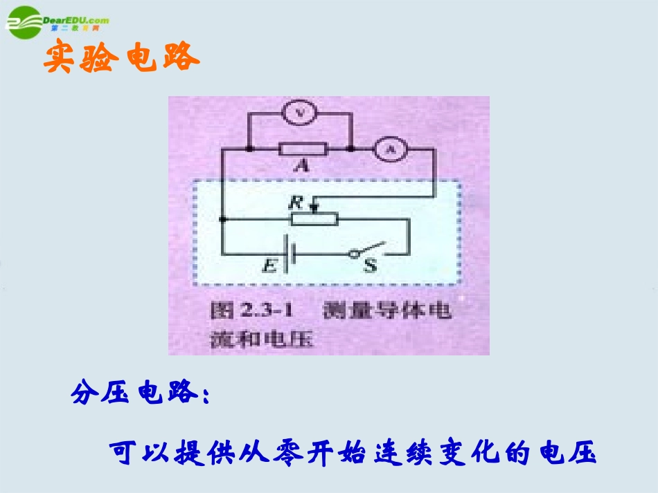 高中物理-欧姆定律课件1-新人教版选修3_第3页