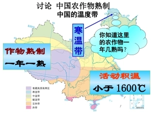讨论-中国农作物熟制