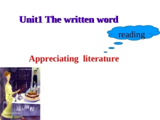 模块八UNT1-reading