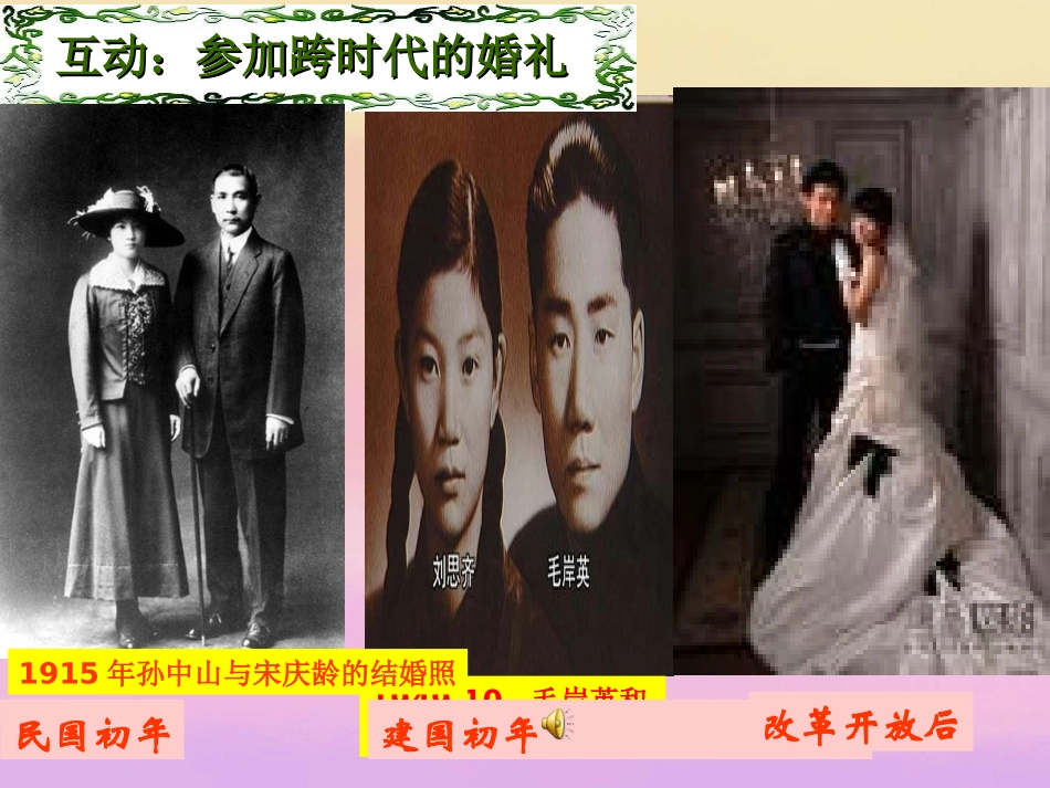 浙江省高中历史-物质生活和社会习俗的变迁精品课件-人民版必修2_第3页