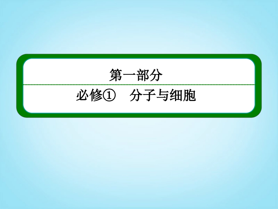 【名师一号】2014届高考生物一轮复习-(知识构建+疑难盘点+技法点拨+强化训练)第四章-细胞的生命历程章末_第1页