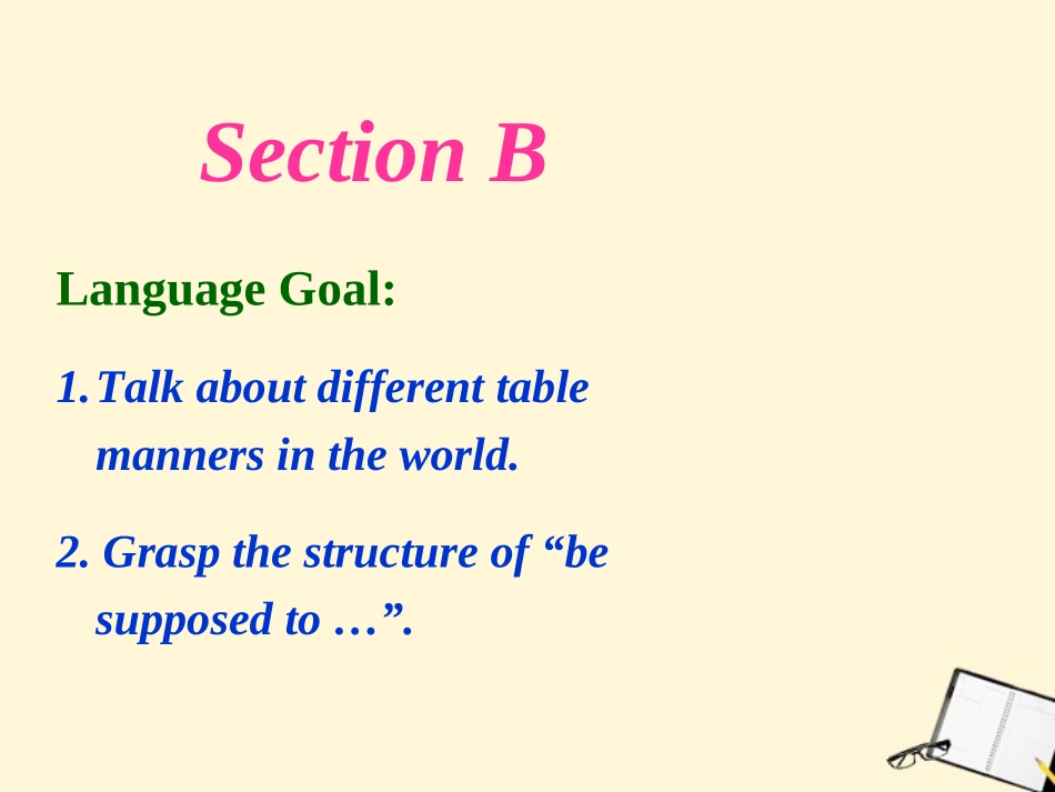 甘肃省兰州三十一中2011-2012学年九年级英语上册-unit-12《You-are-supposed-to-shake-hands》Section-B-Pe_第3页