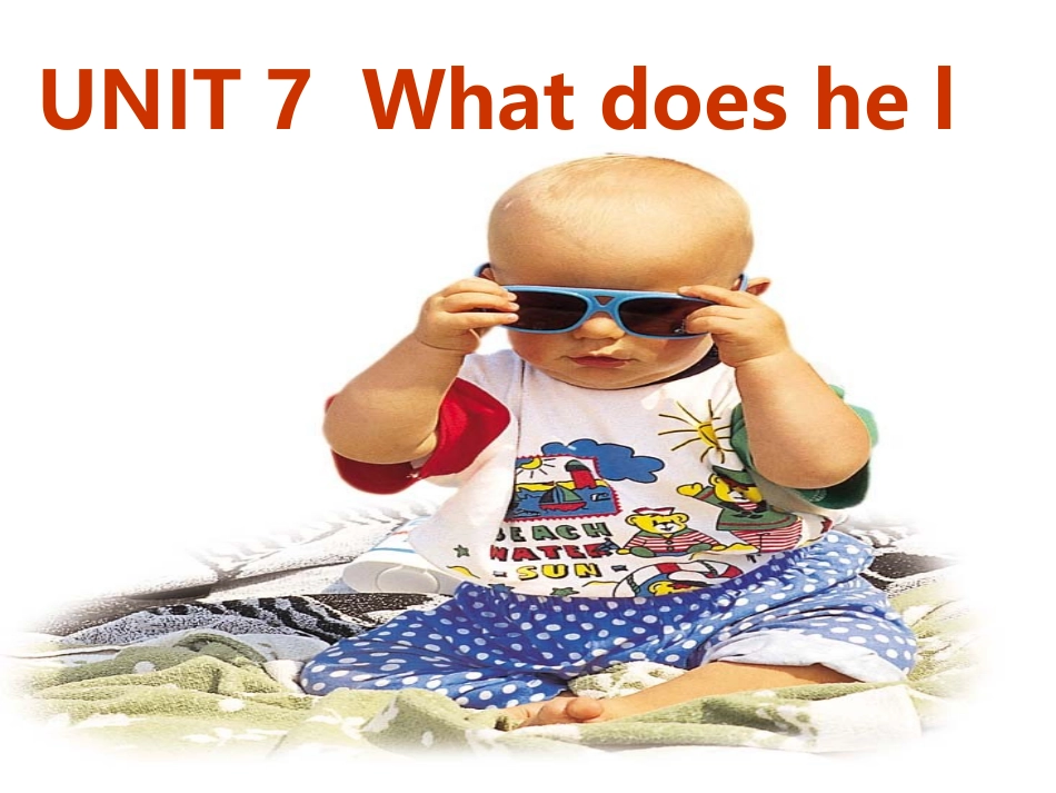 七年级英语下册第七单元课件人教版_第3页