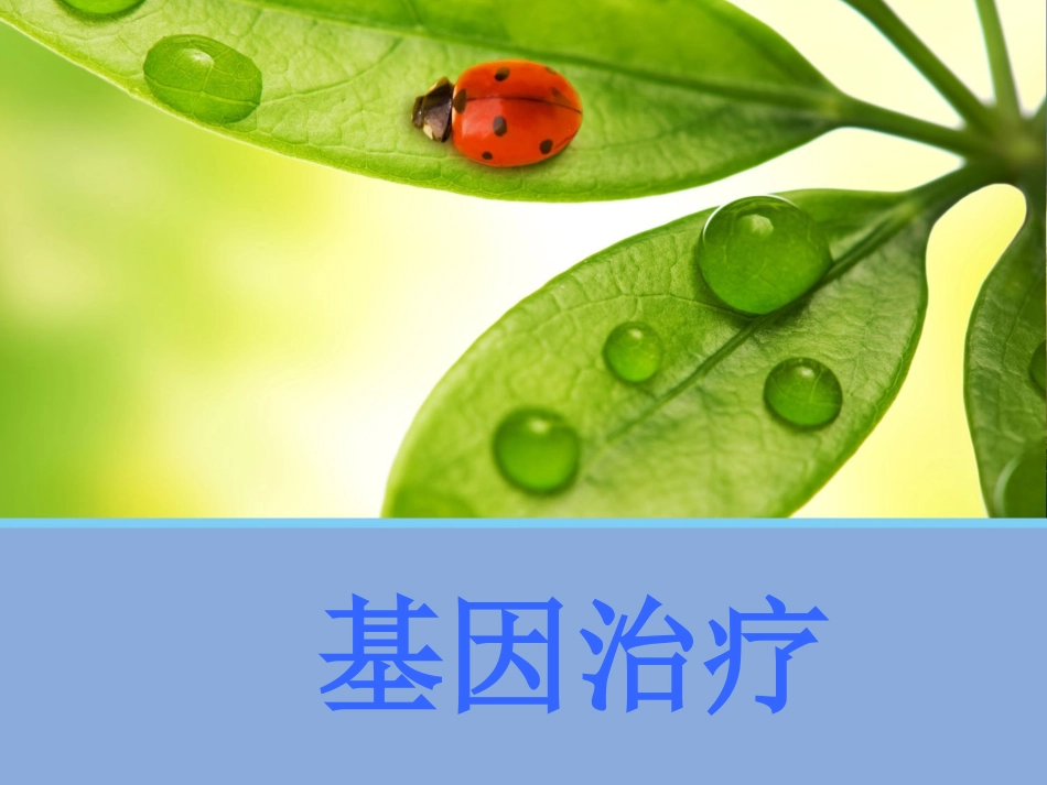 科学·技术·社会-基因治疗-(2)_第1页