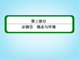 【名师一号】2014届高考生物一轮复习-(基础回扣+考点整合+命题研析+课内外训练)-2-30-种群的特征及其数量