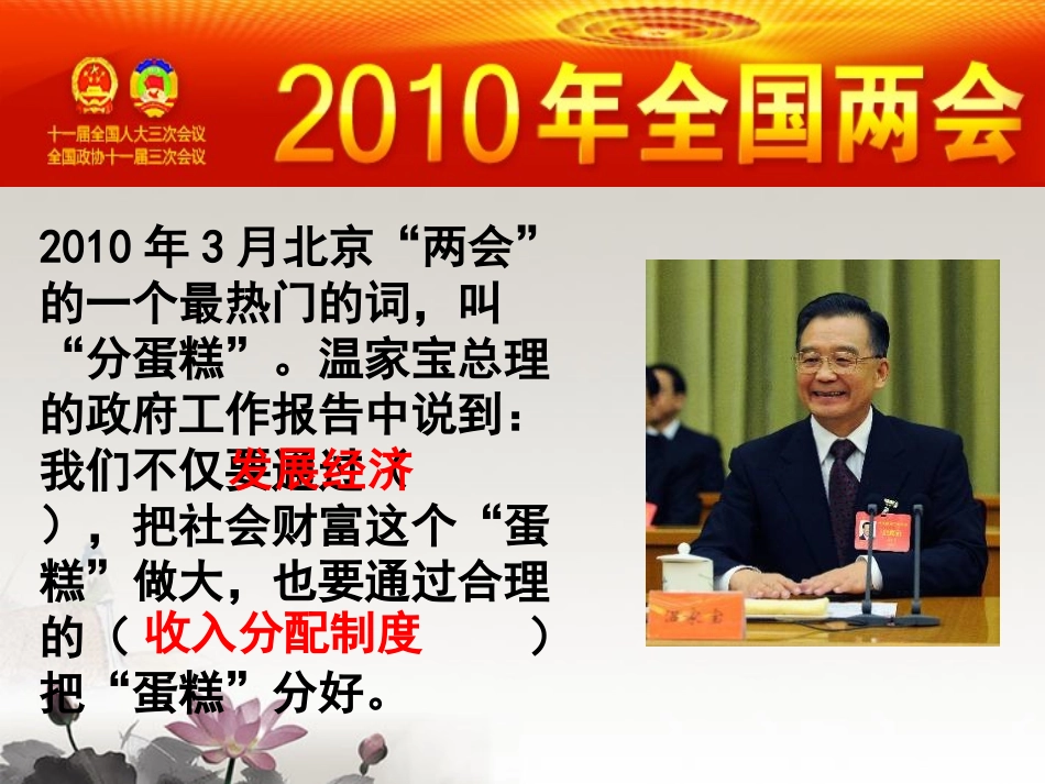 高一政治-6.2.2《多种分配方式并存》课件2-沪教版-_第2页