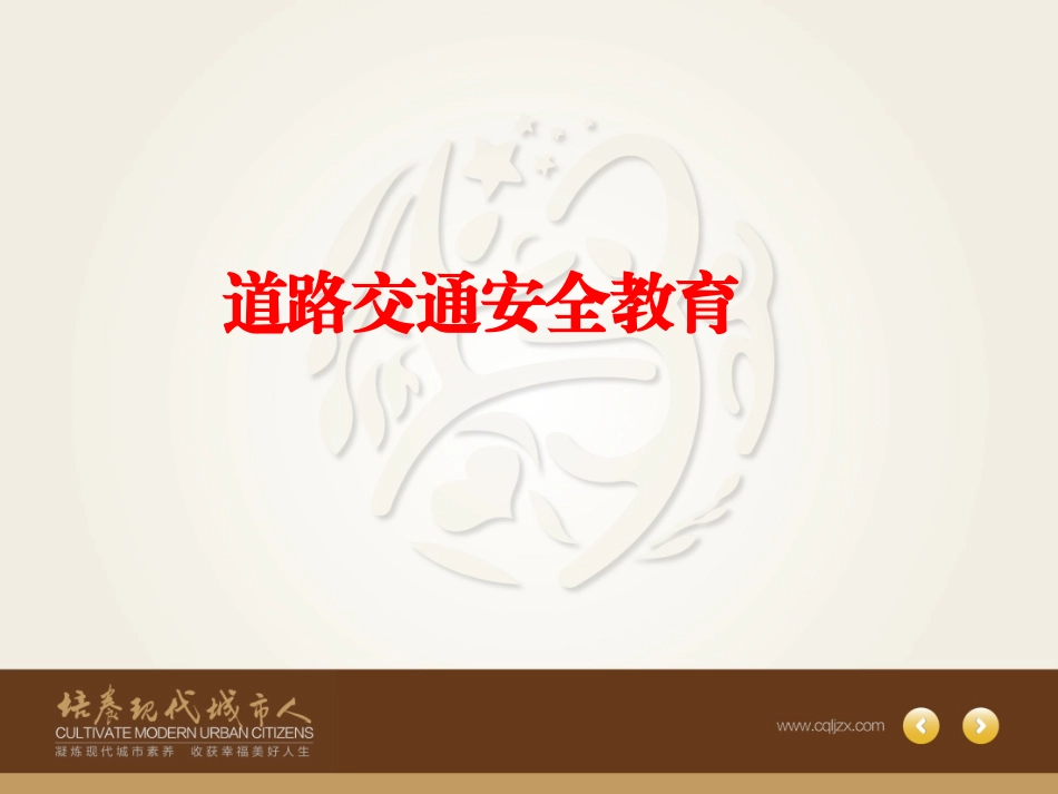 预防和应对意外道路交通伤害事故_第1页