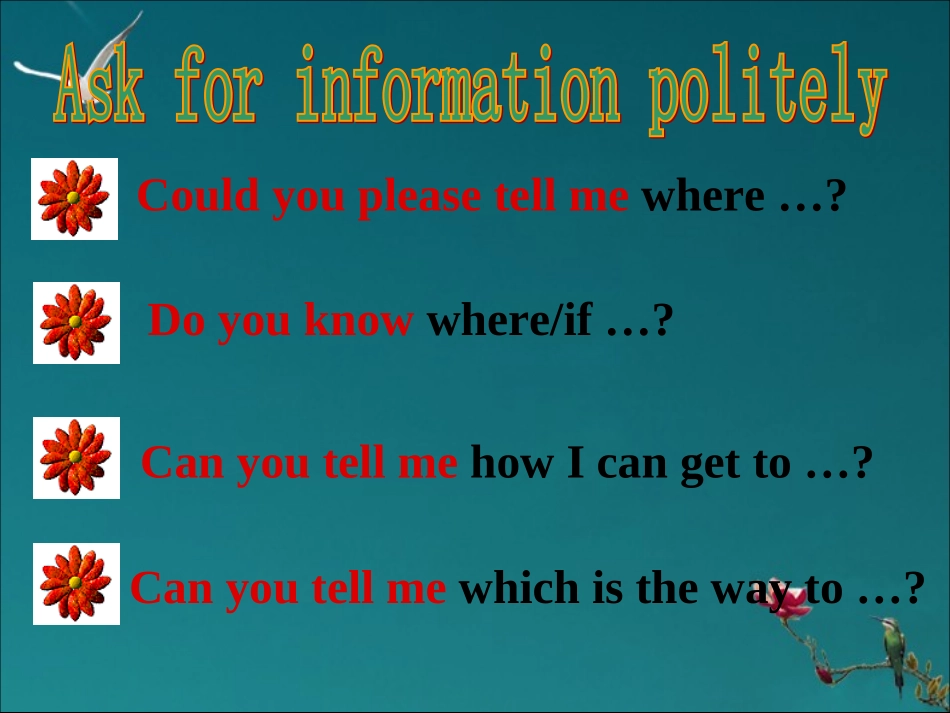 浙江省临安市於潜第二初级中学九年级英语上册《Unit11-Could-you-please-tell-me-where-the-restrooms-are_第2页