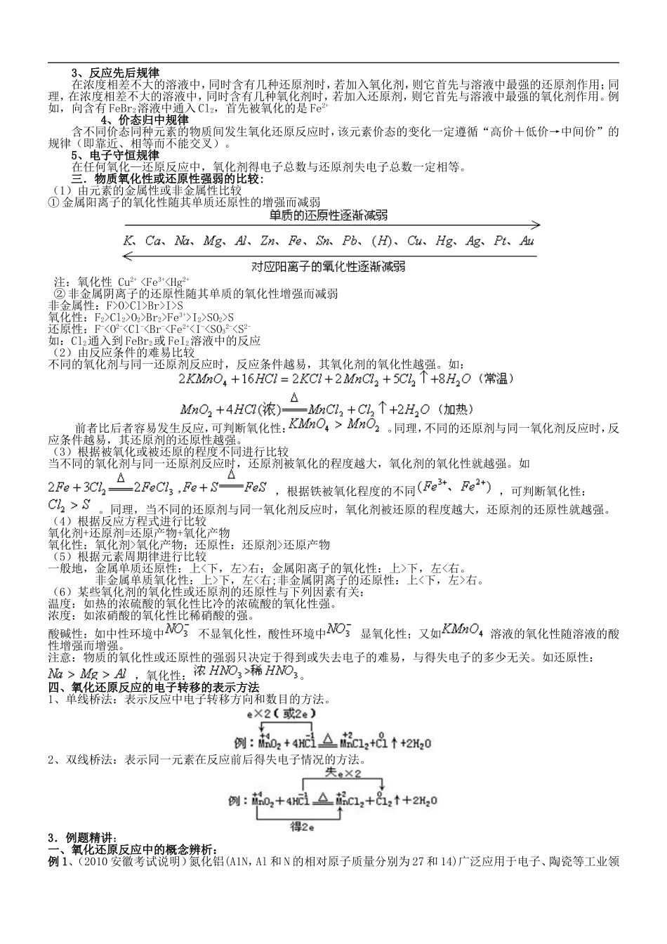 高中化学-专题辅导教案-鲁科版必修1_第2页