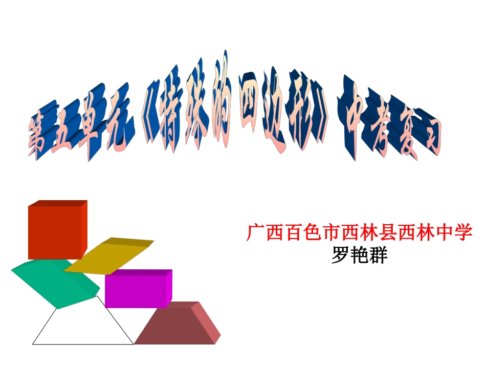 四边形复习课件_第2页