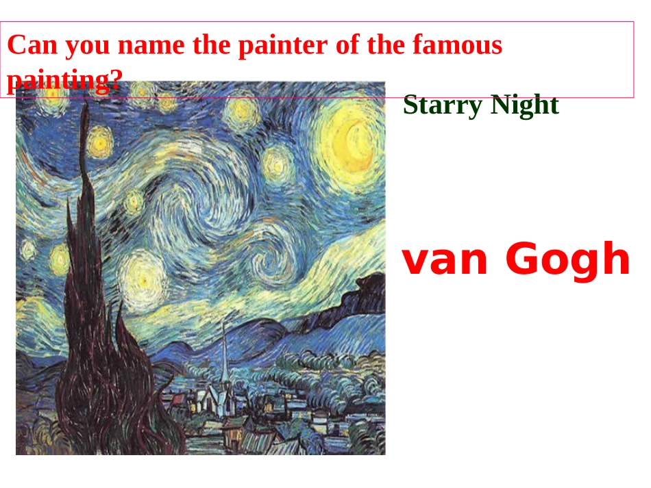 Reading(2)：Visitingthemasters_第2页